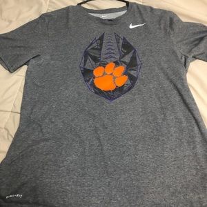 Clemson Nike Drifit t shirt men’s large